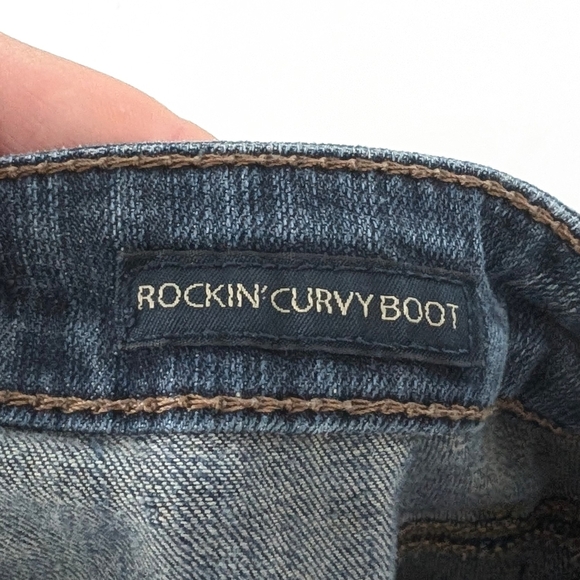 Jessica Simpson Rockin Curvy Boot Jeans (Lighter Than First Photo) Size 29 - Picture 7 of 14